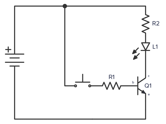 How transistors work (NPN type)