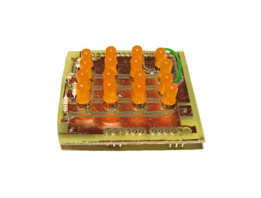 The Arduino shield tutorial circuit