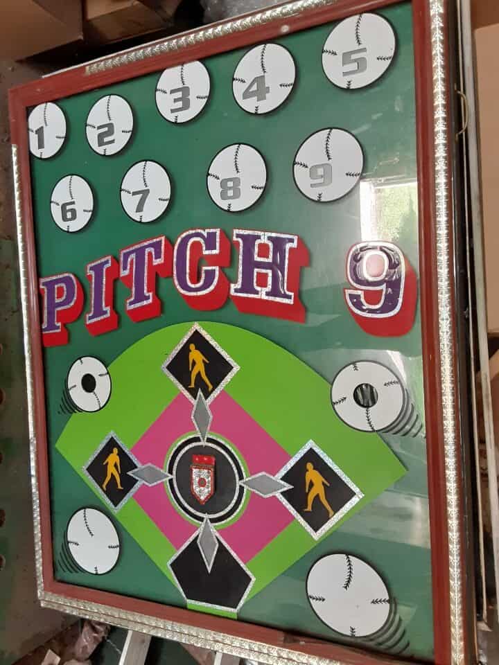 Baseball game display 2