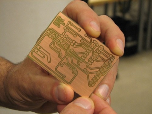 DIY PCB Etched Circuit Board