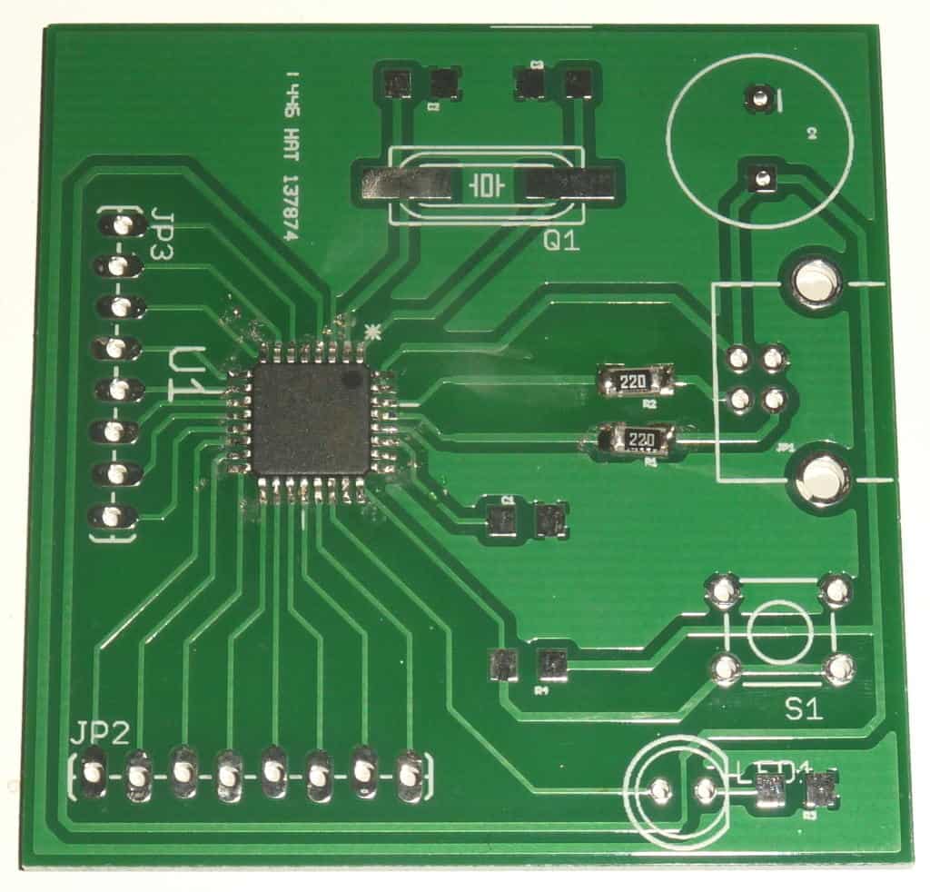 Microcontroller tutorial soldering