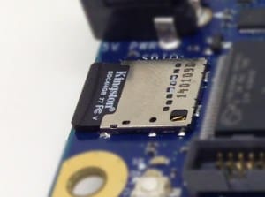 SD card on an Intel Galileo
