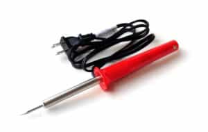 The main soldering tool: A soldering iron