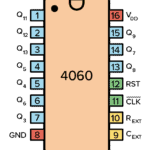 Pinout for the 4060 IC