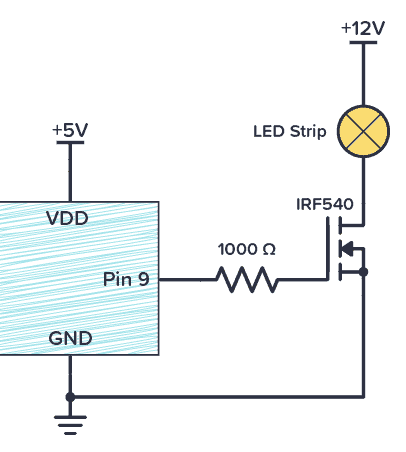 Arduino MOSFET transistor driver