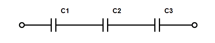 Capacitance in series circuits