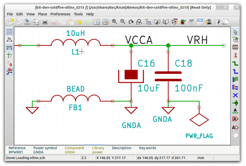 PCB Design Software Screenshot of KiCad