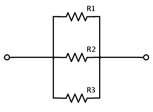 Resistance in a parallel circuit