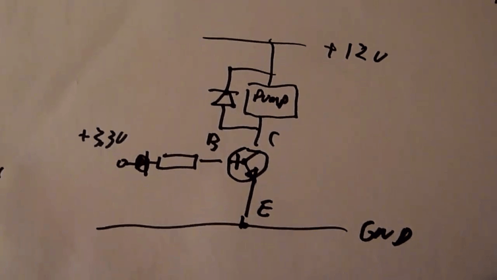 Pump relay schematics